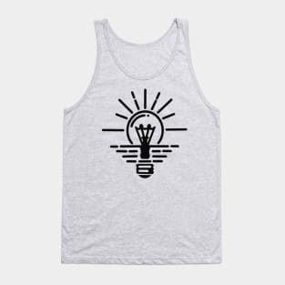 Sunset Light Bulb Tank Top